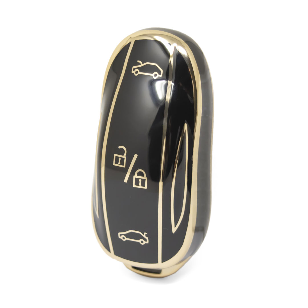 VD21215-Nano Cover For Tesla Remote Key 3 Buttons Black TSL-A11J | VVDI