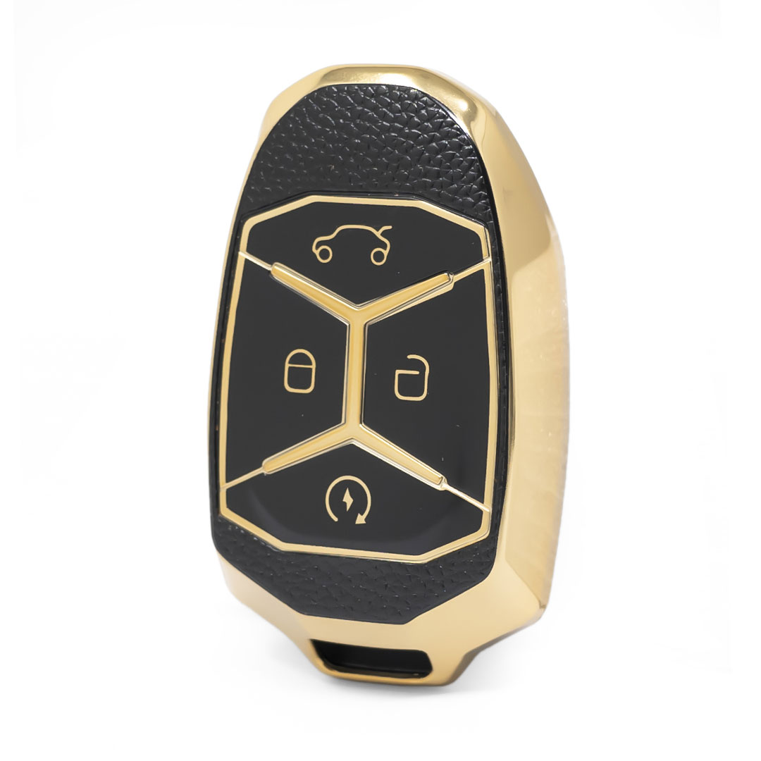 VD21927-Nano High Quality Gold Leather Cover Lynk & Co | VVDI
