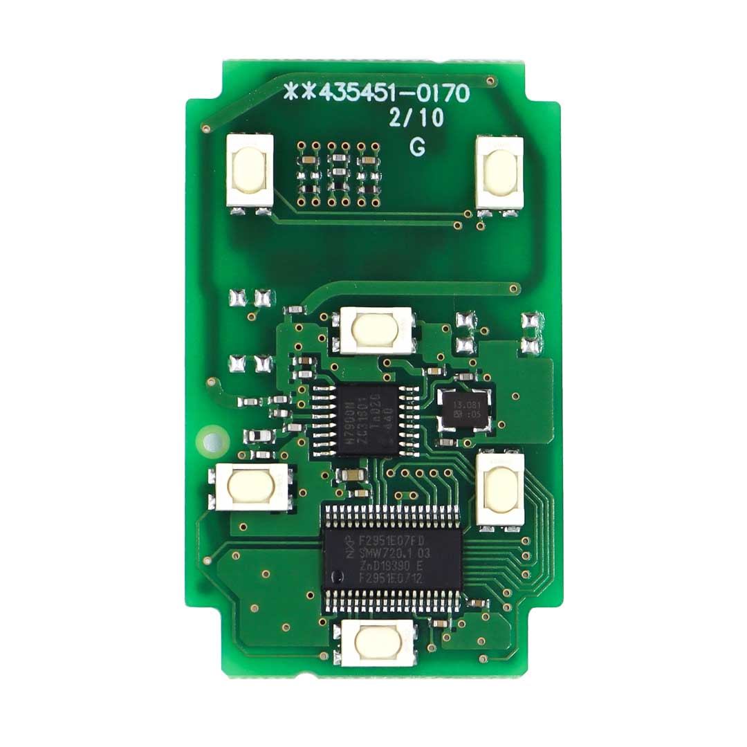 VD4623-Chevrolet Original Remote PCB 6 Buttons 433MHz 13508282 | VVDI