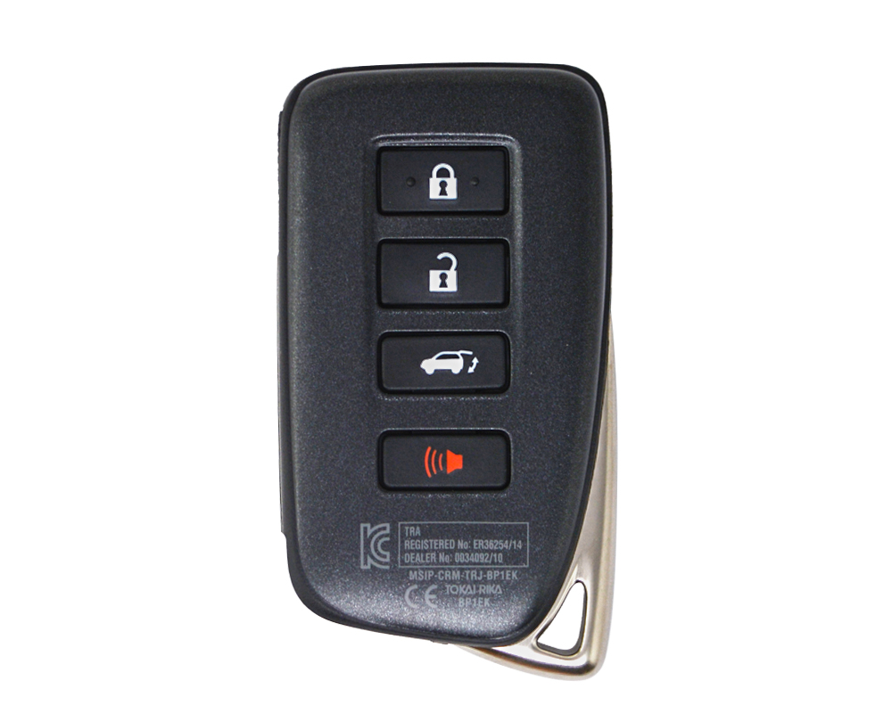 Lexus RX350 2016 2019 4 Buttons 433MHz Genuine Smart Key 89904 48J6