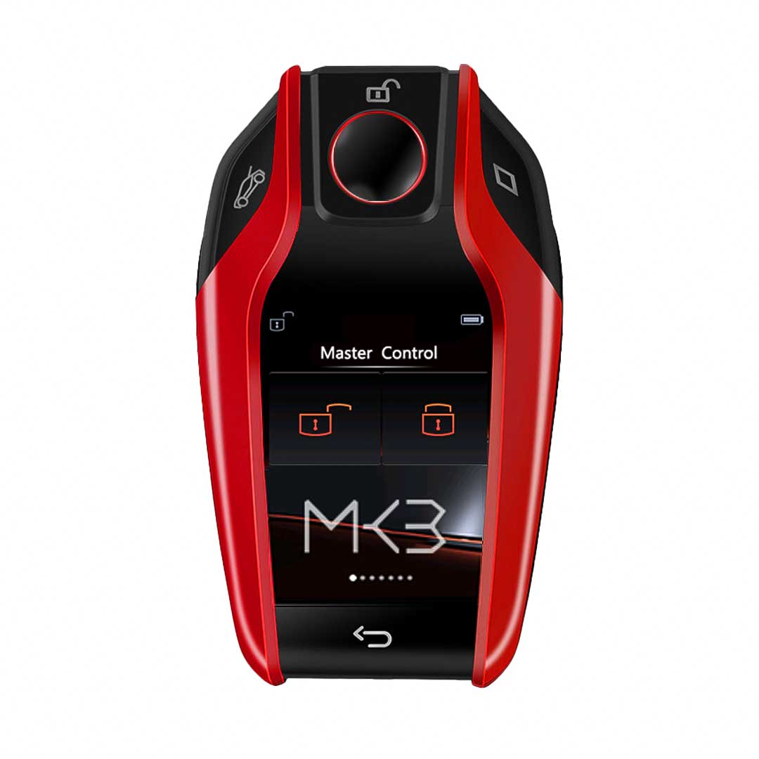 VD7384-LCD Universal Smart Key PKE Comfort Access System Red