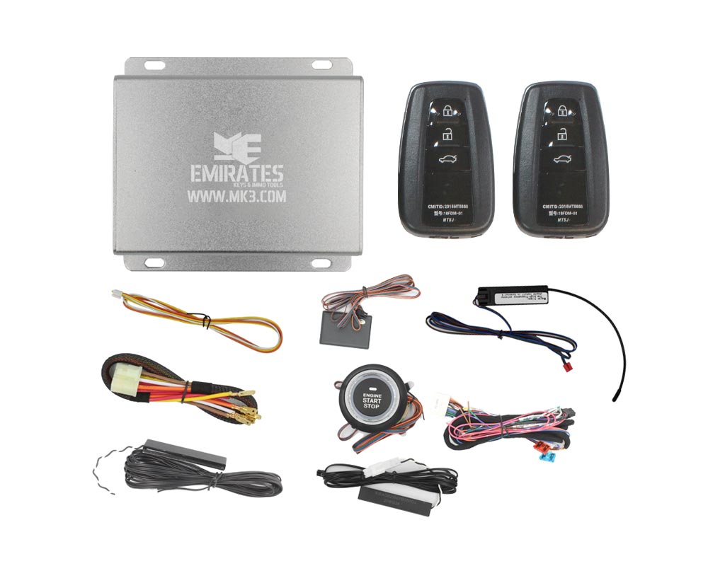 Universal Keyless Smart System 3 Buttons Toyota Smart Key EG018